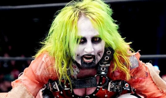 Horror-Inspired Wrestler Abadon Looks Virtually Unrecognisable In Throwback Photo