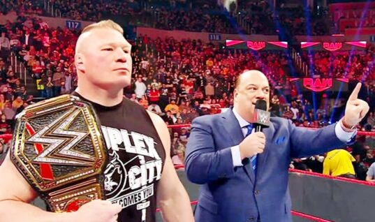 Paul Heyman Addresses Brock Lesnar Potentially Returning To WWE This Year