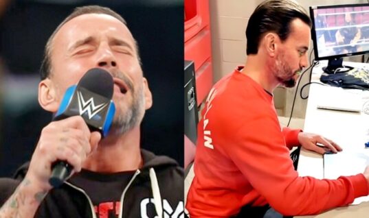 CM Punk Accidentally Shares WWE Rehearsal Footage