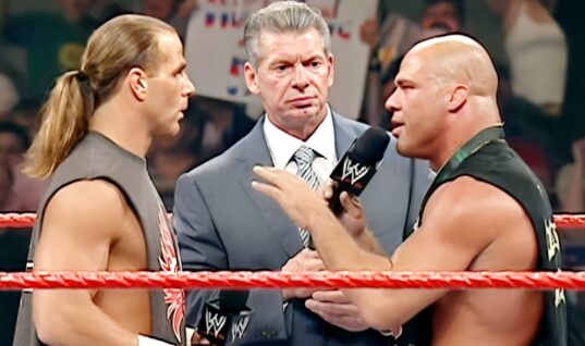 Kurt Angle Clarifies His Comment Regarding Vince McMahon “Going To Hell” After It Went Viral