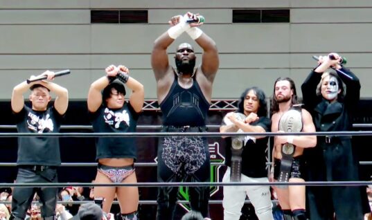 Omos Hands Over His GHC Tag Team Championship Following Announcement