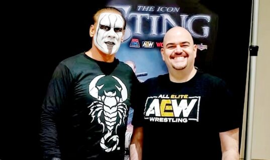 Sting Shows Off His New Beard Just Days After Making Convention Announcement