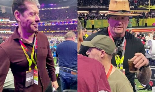 The Undertaker Defends Attending The Super Bowl With Vince McMahon