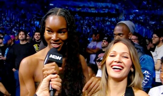 “Queen Of The Ring” Actress Responds To Fan Backlash For Her Comment During AEW Revolution