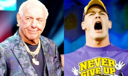 Ric Flair Responds To John Cena Beating His World Championship Record