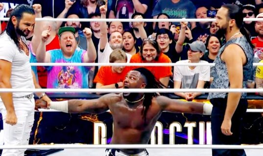 Swerve Strickland Says “F*ck” WWE Legend While Addressing Dynasty Crowd (w/Video)