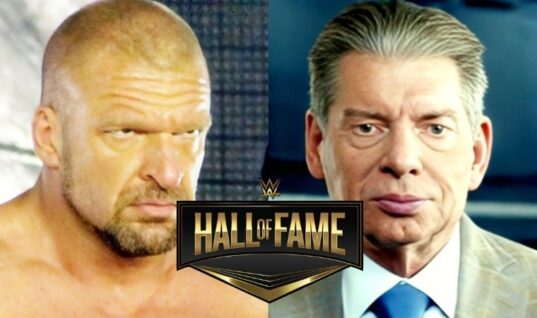 Fans Shocked As Triple H Mentions Vince McMahon During His Hall Of Fame Induction Speech