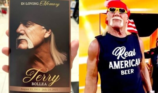 A Hulk Hogan Funeral Program Has Sold On eBay