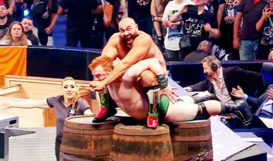 Sheamus Shows Off His Painful-Looking Back Following Clash In Paris