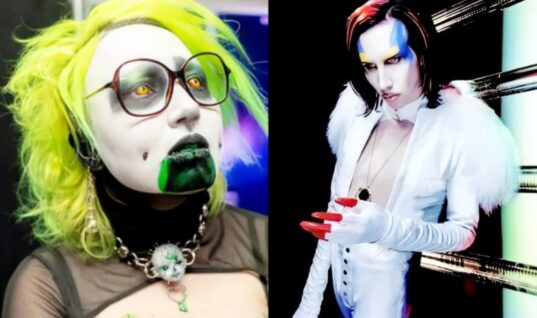 Former AEW Wrestler Wows Fans With Marilyn Manson-Inspired Photo Drop