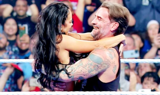 Fans Say CM Punk & AJ Lee Won The Night With Their Halloween Outfits