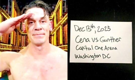 Wrestling Fan Tries to Cash In With Ridiculous Piece Of Memorabilia From John Cena’s Last Match