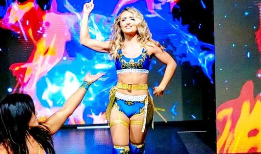 TNA Knockout Xia Brookside Slays In Jaw-Dropping Christmas Photo Drop