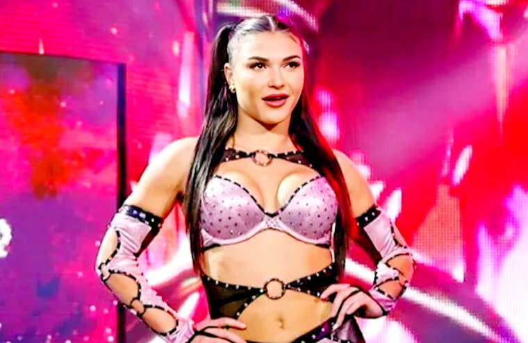 Ex-NXT Wrestler Jazmyn Nyx Drops Eye-Popping Poolside Photos