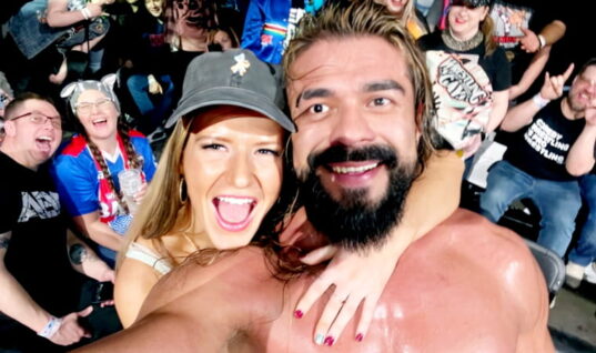 Indie Wrestler Identified As Andrade El Idolo’s Latest Flirty Ringside “Fan”