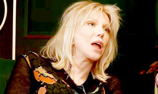 Courtney Love Poses Challenge To Dave Grohl