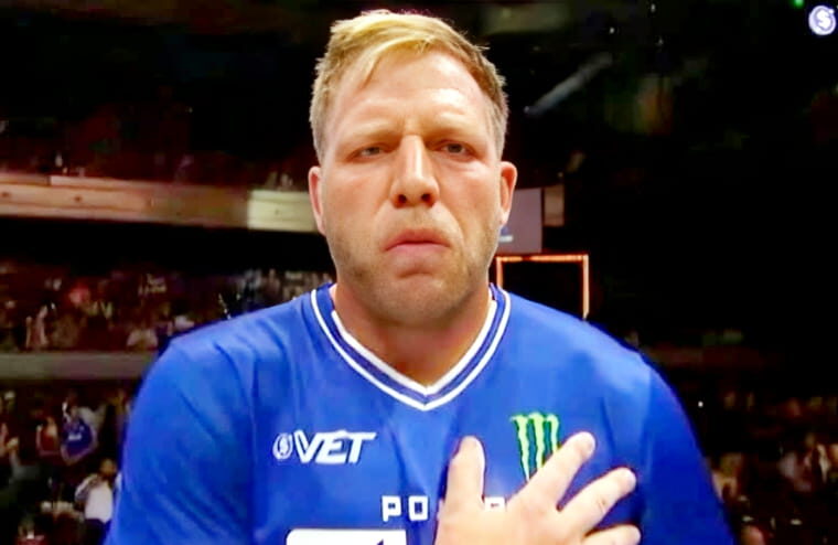 Jake Hager’s Brutal Power Slap KO Wows Fans (w/Video)
