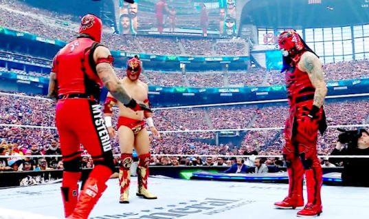 Fans Miss Dragon Lee’s Epic Wings WrestleMania 42 Outfit Due To “Jobber Entrance” (w/Photo)