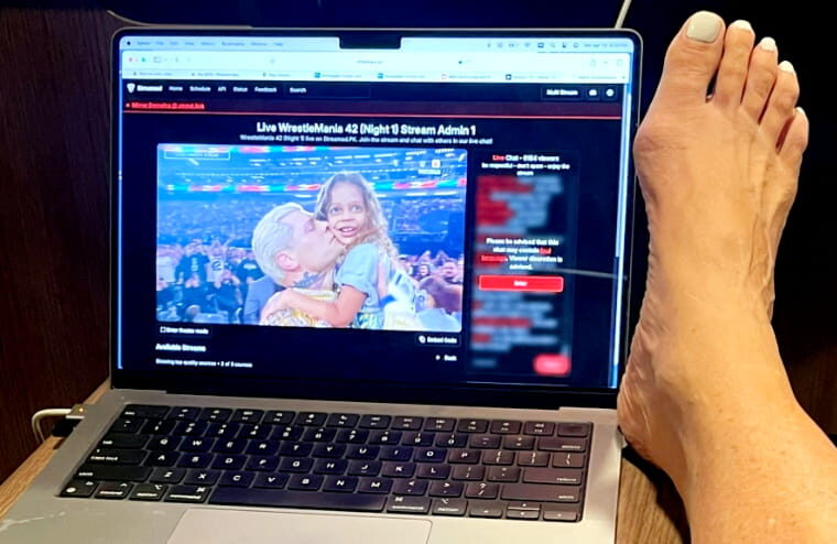 WWE Hall of Famer Reveals They Illegally Streamed WrestleMania 42