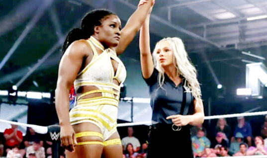 WWE Referee Flaunts Her Stunning Physique Ahead of WBFF Runway Debut