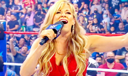 Lilian Garcia Stuns In Patriotic Red, White & Blue Bikini